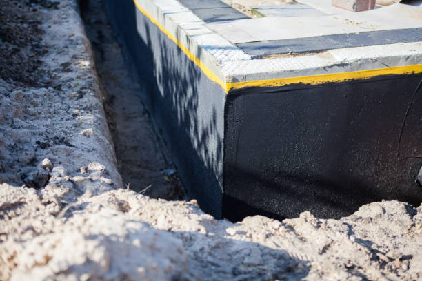 Residential Waterproofing installation at a Walhonding, OH home by SJ Waterproofing Pros